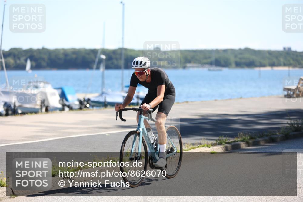 17.08.2025 - KN Förde Triathlon 2025 Yannick Fuchs http://msf.ph/oto/8626079 17.08.2025 12:57:25 Radfahren 357, 397, 410, 413, 417, 455 meine-sportfotos.de