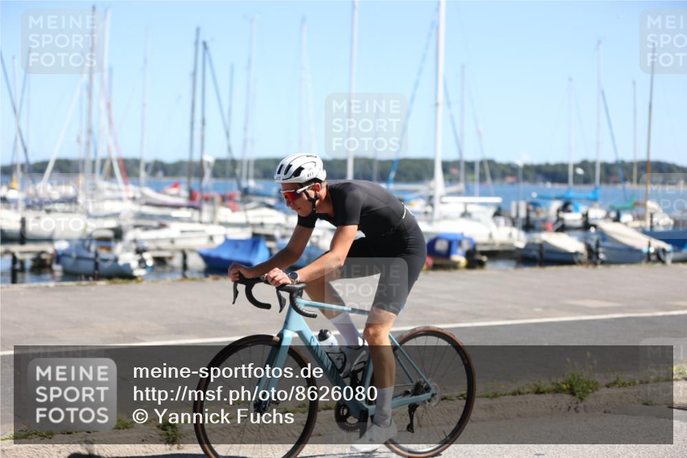 17.08.2025 - KN Förde Triathlon 2025 Yannick Fuchs http://msf.ph/oto/8626080 17.08.2025 12:57:26 Radfahren 357, 397, 410, 413, 417, 417, 455 meine-sportfotos.de