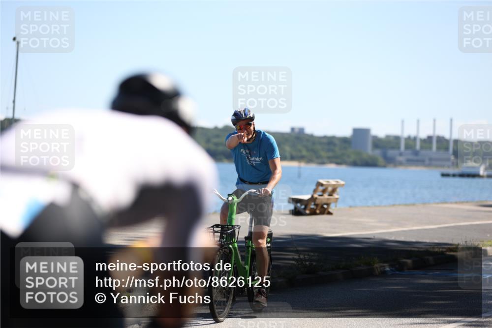 17.08.2025 - KN Förde Triathlon 2025 Yannick Fuchs http://msf.ph/oto/8626125 17.08.2025 12:57:55 Radfahren 415, 422, 492, 501, 513, 548, 492, 532 meine-sportfotos.de