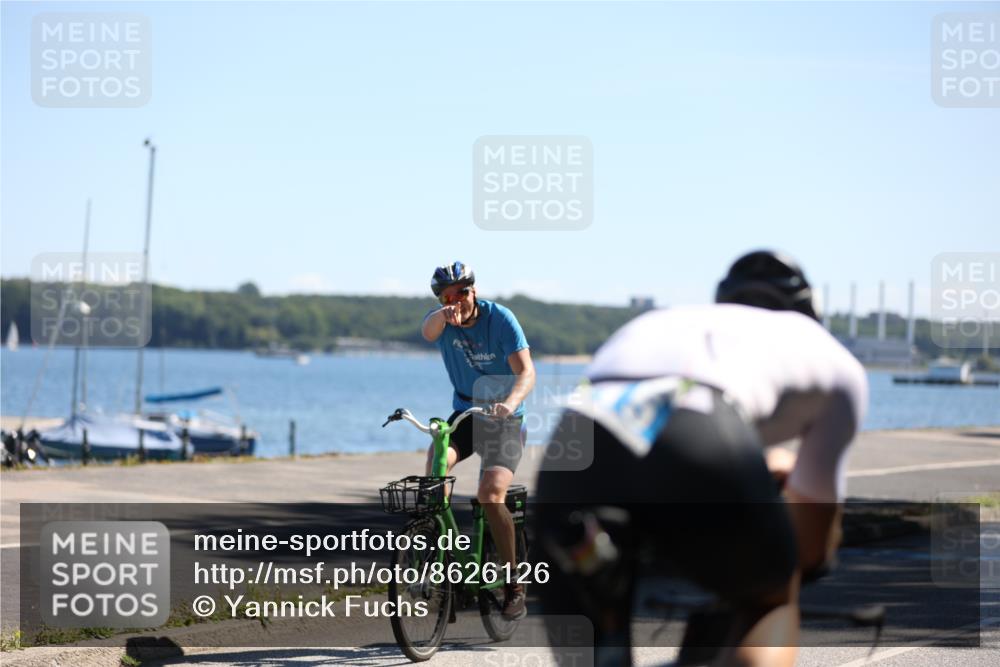 17.08.2025 - KN Förde Triathlon 2025 Yannick Fuchs http://msf.ph/oto/8626126 17.08.2025 12:57:55 Radfahren 415, 422, 492, 501, 513, 548, 492, 532 meine-sportfotos.de