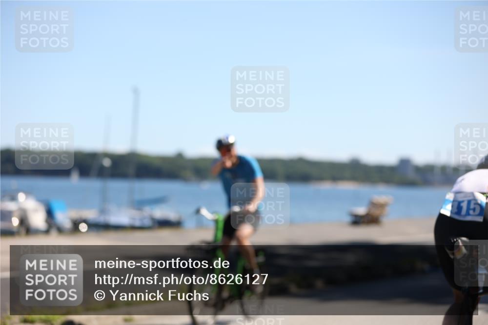 17.08.2025 - KN Förde Triathlon 2025 Yannick Fuchs http://msf.ph/oto/8626127 17.08.2025 12:57:55 Radfahren 415, 422, 492, 501, 513, 548, 492, 532 meine-sportfotos.de