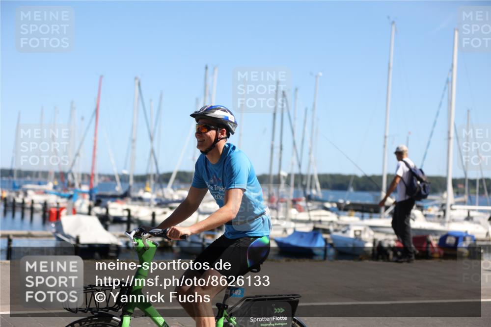17.08.2025 - KN Förde Triathlon 2025 Yannick Fuchs http://msf.ph/oto/8626133 17.08.2025 12:57:56 Radfahren 415, 422, 487, 501, 513, 548, 492, 532 meine-sportfotos.de
