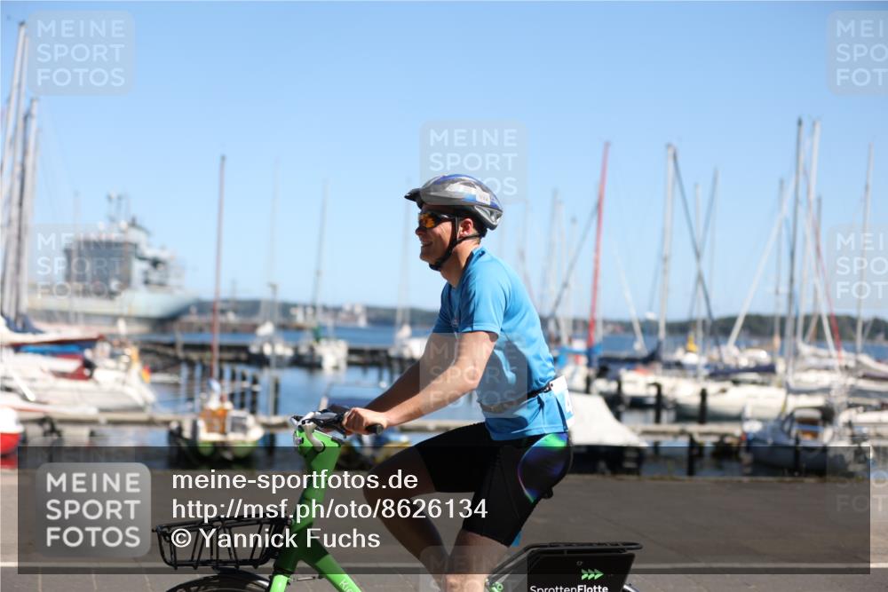 17.08.2025 - KN Förde Triathlon 2025 Yannick Fuchs http://msf.ph/oto/8626134 17.08.2025 12:57:56 Radfahren 415, 422, 487, 501, 513, 548, 492, 532 meine-sportfotos.de