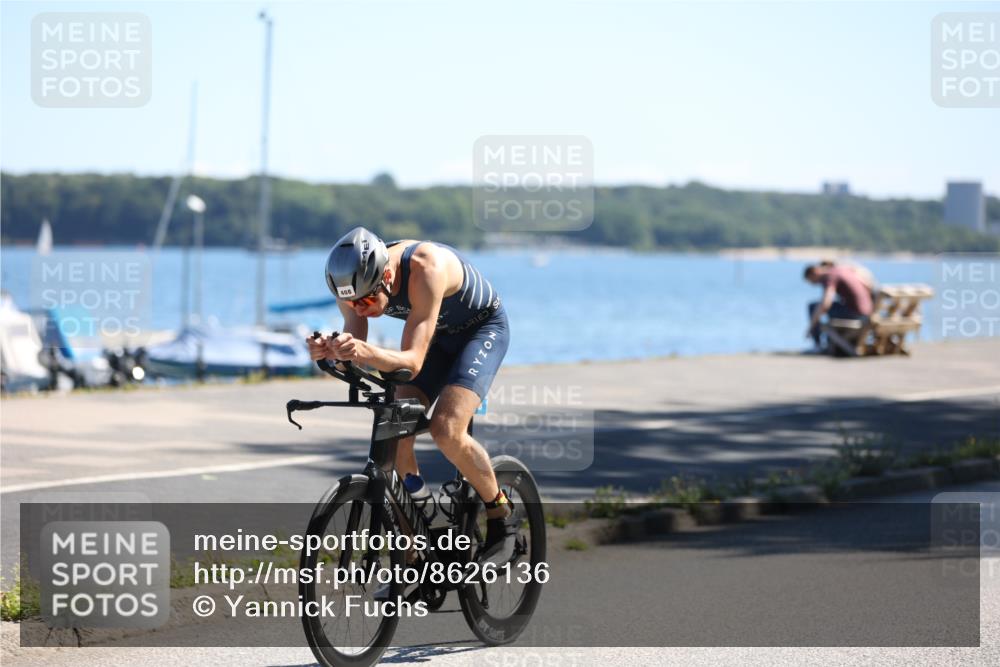 17.08.2025 - KN Förde Triathlon 2025 Yannick Fuchs http://msf.ph/oto/8626136 17.08.2025 12:58:21 Radfahren 403, 408, 420, 486, 496, 504, 507, 508, 407, 505 meine-sportfotos.de