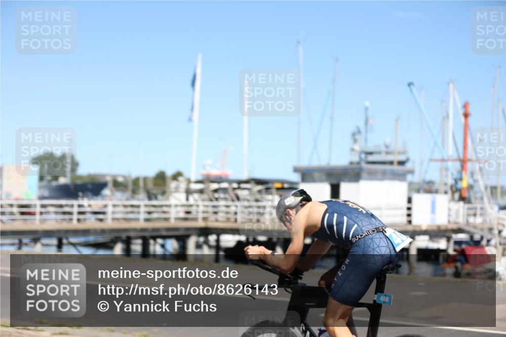 17.08.2025 - KN Förde Triathlon 2025 Yannick Fuchs http://msf.ph/oto/8626143 17.08.2025 12:58:22 Radfahren 403, 408, 420, 480, 486, 496, 504, 507, 508, 407, 408, 505, 507 meine-sportfotos.de