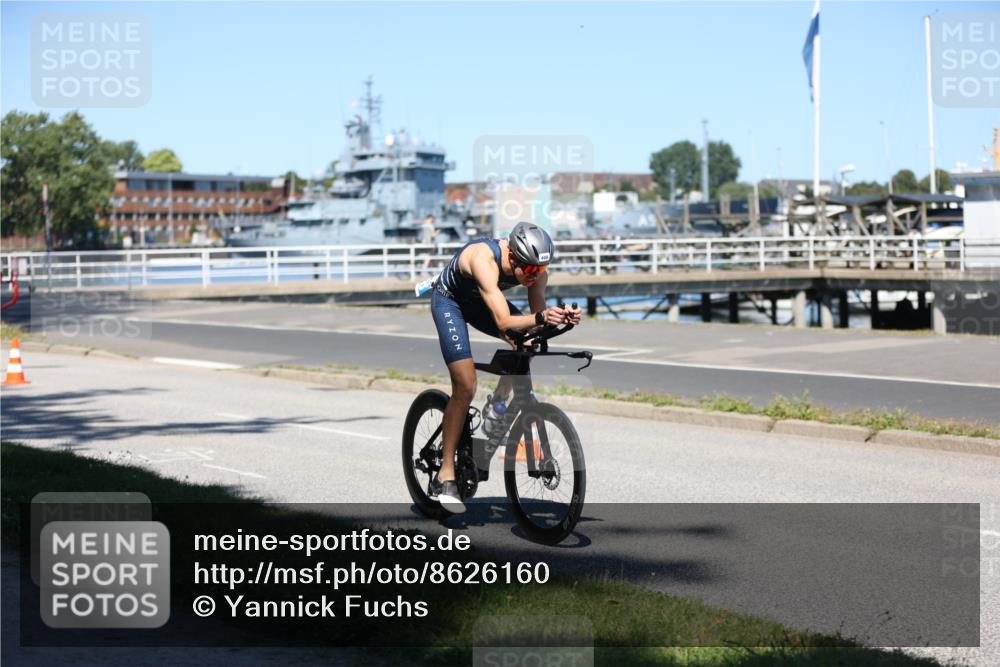 17.08.2025 - KN Förde Triathlon 2025 Yannick Fuchs http://msf.ph/oto/8626160 17.08.2025 12:59:40 Radfahren 403, 408, 433, 440, 511 meine-sportfotos.de