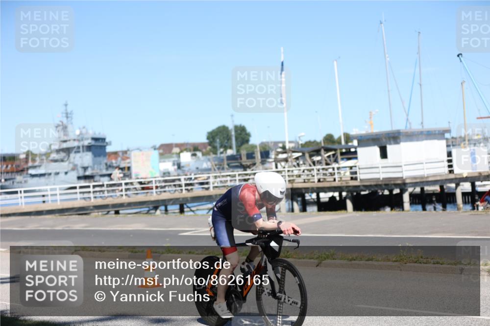 17.08.2025 - KN Förde Triathlon 2025 Yannick Fuchs http://msf.ph/oto/8626165 17.08.2025 12:59:43 Radfahren 403, 408, 440, 457, 511, 433 meine-sportfotos.de