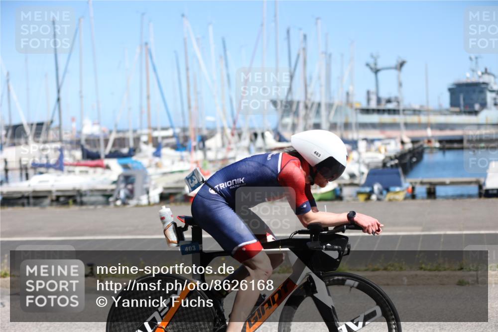 17.08.2025 - KN Förde Triathlon 2025 Yannick Fuchs http://msf.ph/oto/8626168 17.08.2025 12:59:43 Radfahren 403, 408, 440, 457, 511, 433 meine-sportfotos.de