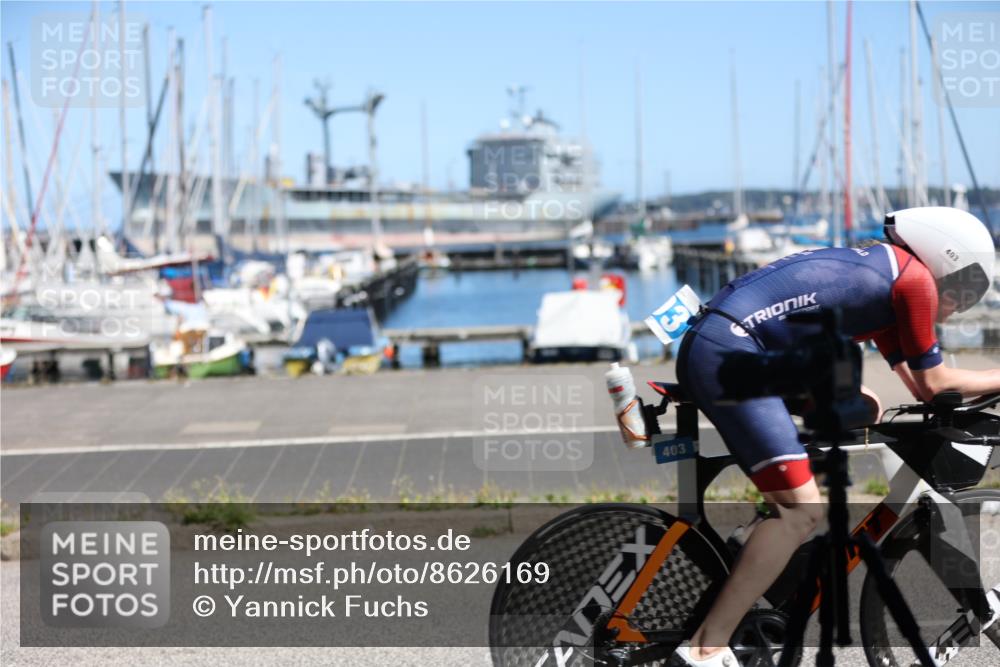 17.08.2025 - KN Förde Triathlon 2025 Yannick Fuchs http://msf.ph/oto/8626169 17.08.2025 12:59:43 Radfahren 403, 408, 440, 457, 511, 433 meine-sportfotos.de