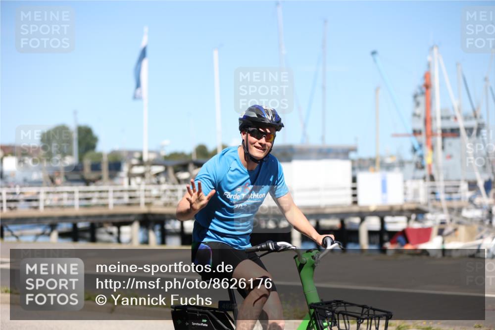 17.08.2025 - KN Förde Triathlon 2025 Yannick Fuchs http://msf.ph/oto/8626176 17.08.2025 13:00:02 Radfahren 416, 425, 492, 508, 528, 428, 454 meine-sportfotos.de