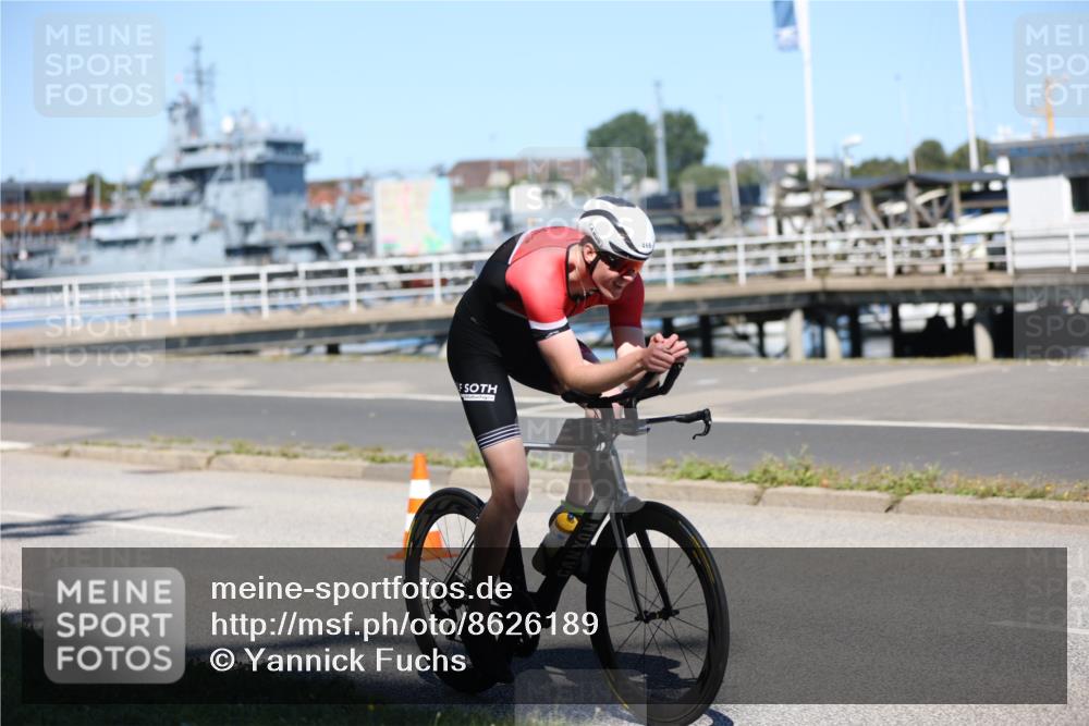 17.08.2025 - KN Förde Triathlon 2025 Yannick Fuchs http://msf.ph/oto/8626189 17.08.2025 13:00:14 Radfahren 441, 442, 445, 450, 456, 466, 502, 527, 508 meine-sportfotos.de