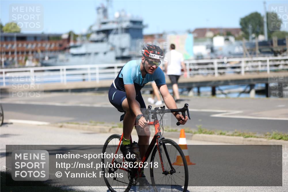 17.08.2025 - KN Förde Triathlon 2025 Yannick Fuchs http://msf.ph/oto/8626218 17.08.2025 13:00:40 Radfahren 395, 431, 447, 512, 512, 516, 522, 541, 546 meine-sportfotos.de