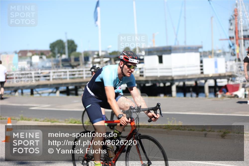 17.08.2025 - KN Förde Triathlon 2025 Yannick Fuchs http://msf.ph/oto/8626220 17.08.2025 13:00:40 Radfahren 395, 431, 447, 512, 512, 516, 522, 541, 546 meine-sportfotos.de
