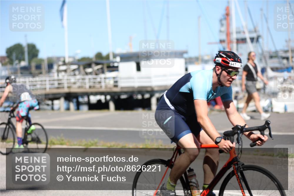 17.08.2025 - KN Förde Triathlon 2025 Yannick Fuchs http://msf.ph/oto/8626221 17.08.2025 13:00:40 Radfahren 395, 431, 447, 512, 512, 516, 522, 541, 546 meine-sportfotos.de