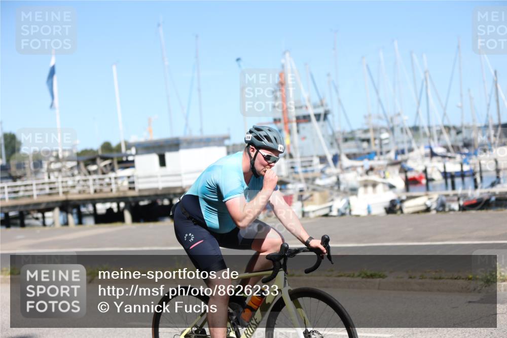 17.08.2025 - KN Förde Triathlon 2025 Yannick Fuchs http://msf.ph/oto/8626233 17.08.2025 13:00:52 Radfahren 404, 424, 484, 519, 395 meine-sportfotos.de