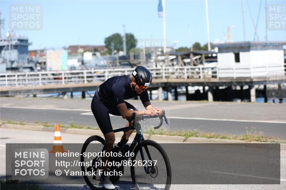 17.08.2025 - KN Förde Triathlon 2025 Yannick Fuchs http://msf.ph/oto/8626237 17.08.2025 13:00:54 Radfahren 404, 424, 484, 519 meine-sportfotos.de