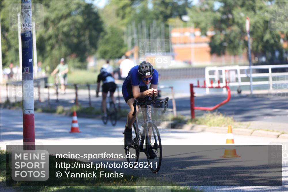 17.08.2025 - KN Förde Triathlon 2025 Yannick Fuchs http://msf.ph/oto/8626241 17.08.2025 13:01:06 Radfahren 433, 472, 515, 484 meine-sportfotos.de