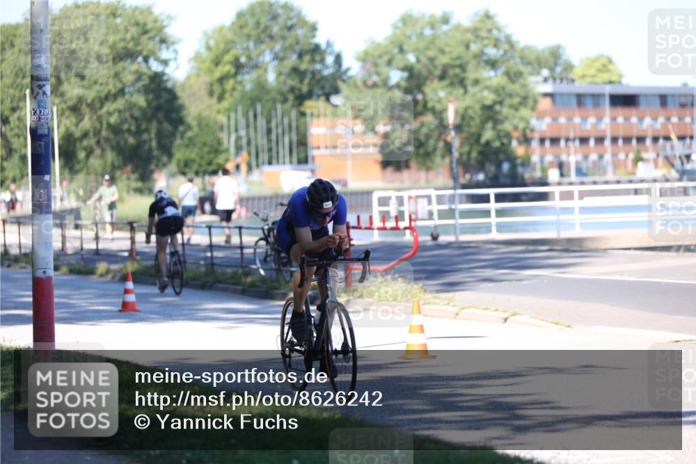 17.08.2025 - KN Förde Triathlon 2025 Yannick Fuchs http://msf.ph/oto/8626242 17.08.2025 13:01:06 Radfahren 433, 472, 515, 484 meine-sportfotos.de