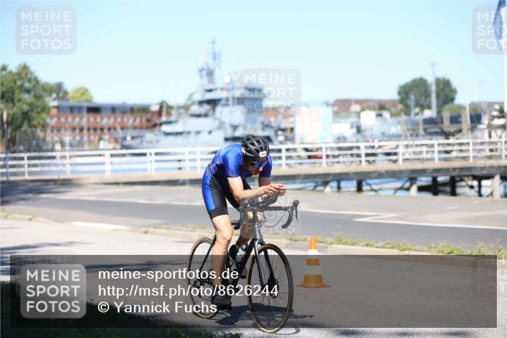 17.08.2025 - KN Förde Triathlon 2025 Yannick Fuchs http://msf.ph/oto/8626244 17.08.2025 13:01:07 Radfahren 433, 434, 472, 515, 484 meine-sportfotos.de