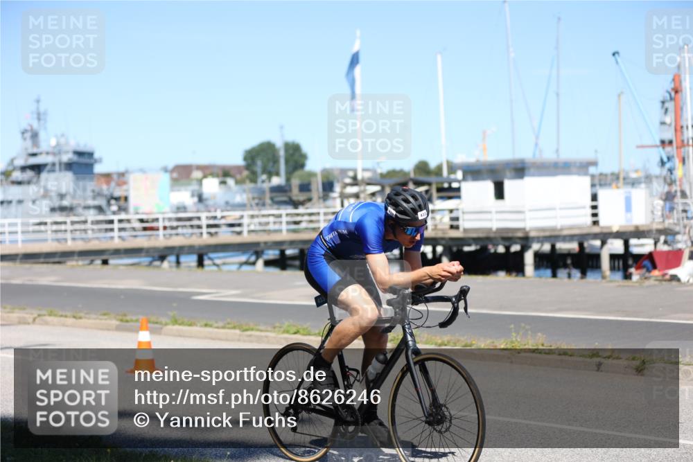 17.08.2025 - KN Förde Triathlon 2025 Yannick Fuchs http://msf.ph/oto/8626246 17.08.2025 13:01:07 Radfahren 433, 434, 472, 515, 484 meine-sportfotos.de