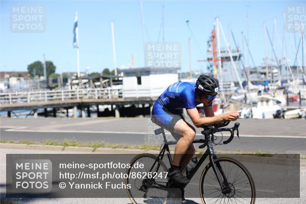 17.08.2025 - KN Förde Triathlon 2025 Yannick Fuchs http://msf.ph/oto/8626247 17.08.2025 13:01:07 Radfahren 433, 434, 472, 515, 484 meine-sportfotos.de