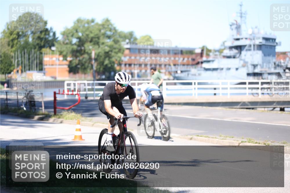17.08.2025 - KN Förde Triathlon 2025 Yannick Fuchs http://msf.ph/oto/8626290 17.08.2025 13:01:42 Radfahren 445, 456, 481, 502, 528, 416, 437, 464 meine-sportfotos.de