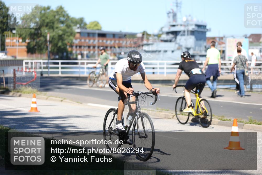 17.08.2025 - KN Förde Triathlon 2025 Yannick Fuchs http://msf.ph/oto/8626294 17.08.2025 13:01:44 Radfahren 445, 450, 456, 502, 528, 416, 437, 481 meine-sportfotos.de