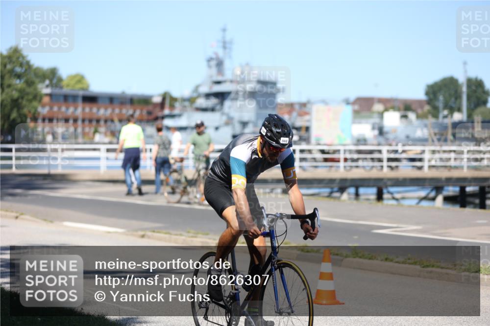 17.08.2025 - KN Förde Triathlon 2025 Yannick Fuchs http://msf.ph/oto/8626307 17.08.2025 13:01:50 Radfahren 450, 456, 458, 502, 542, 445, 528 meine-sportfotos.de