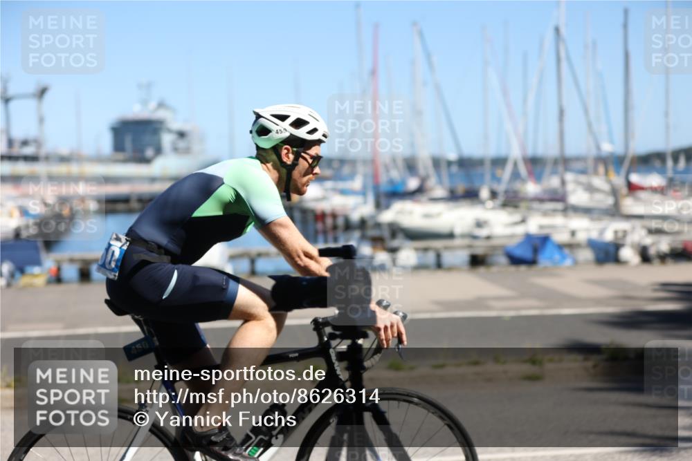 17.08.2025 - KN Förde Triathlon 2025 Yannick Fuchs http://msf.ph/oto/8626314 17.08.2025 13:01:53 Radfahren 450, 458, 502, 542, 456, 528 meine-sportfotos.de