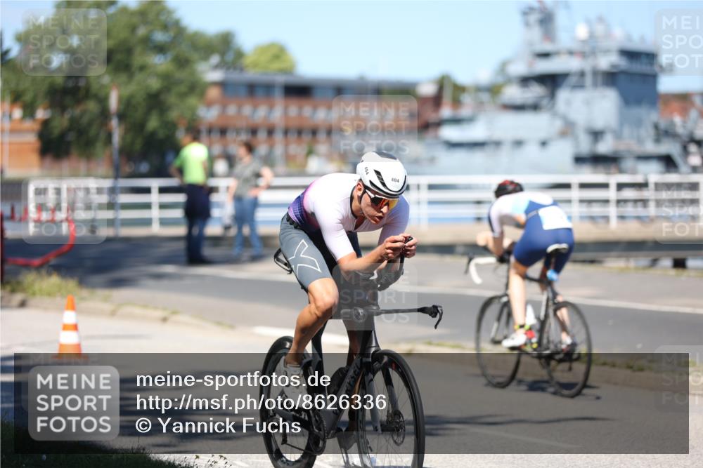 17.08.2025 - KN Förde Triathlon 2025 Yannick Fuchs http://msf.ph/oto/8626336 17.08.2025 13:02:14 Radfahren 404, 418, 460, 467, 512, 523, 546, 402, 516, 522, 527 meine-sportfotos.de