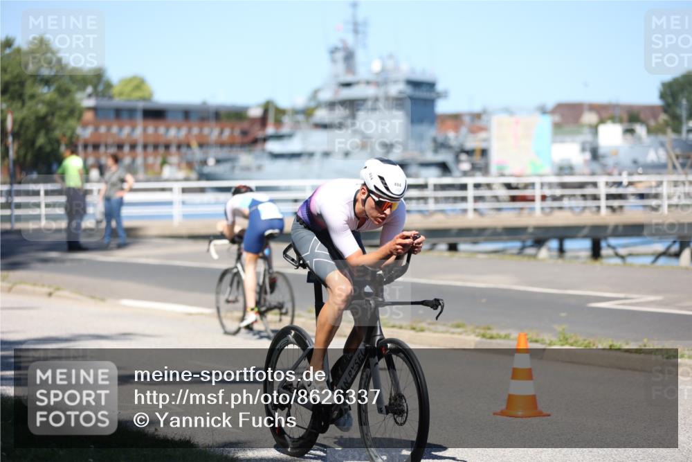 17.08.2025 - KN Förde Triathlon 2025 Yannick Fuchs http://msf.ph/oto/8626337 17.08.2025 13:02:14 Radfahren 404, 418, 460, 467, 512, 523, 546, 402, 516, 522, 527 meine-sportfotos.de
