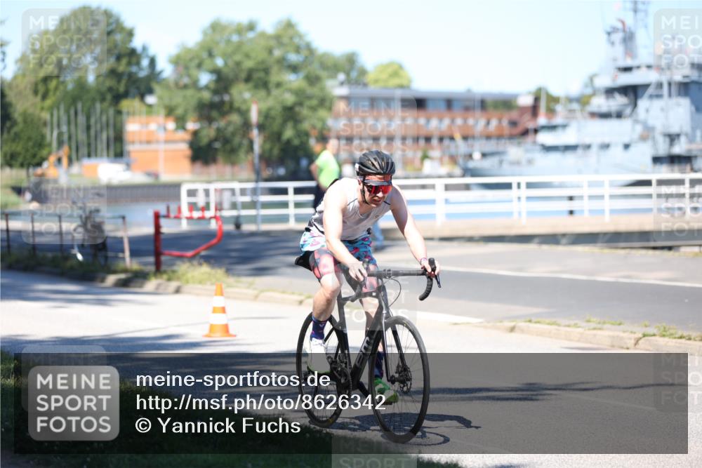 17.08.2025 - KN Förde Triathlon 2025 Yannick Fuchs http://msf.ph/oto/8626342 17.08.2025 13:02:16 Radfahren 401, 404, 418, 460, 467, 512, 523, 546, 402, 516, 522, 527, 546 meine-sportfotos.de