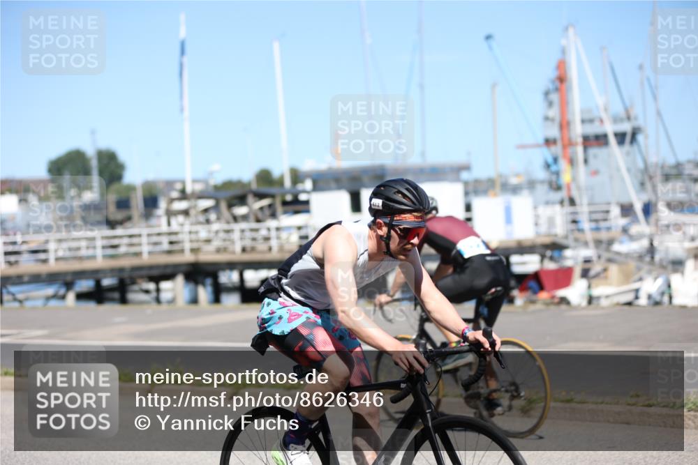 17.08.2025 - KN Förde Triathlon 2025 Yannick Fuchs http://msf.ph/oto/8626346 17.08.2025 13:02:17 Radfahren 401, 404, 418, 460, 467, 512, 523, 402, 418, 523, 527, 546 meine-sportfotos.de