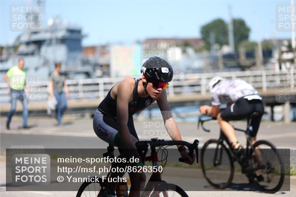 17.08.2025 - KN Förde Triathlon 2025 Yannick Fuchs http://msf.ph/oto/8626350 17.08.2025 13:02:26 Radfahren 395, 401, 411, 452, 460, 461, 472, 478, 485, 535, 460, 467, 512 meine-sportfotos.de