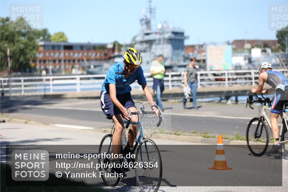 17.08.2025 - KN Förde Triathlon 2025 Yannick Fuchs http://msf.ph/oto/8626354 17.08.2025 13:02:28 Radfahren 395, 401, 411, 452, 461, 472, 478, 485, 535, 401, 460 meine-sportfotos.de