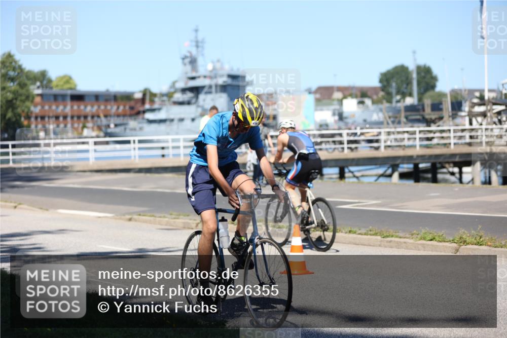 17.08.2025 - KN Förde Triathlon 2025 Yannick Fuchs http://msf.ph/oto/8626355 17.08.2025 13:02:28 Radfahren 395, 401, 411, 452, 461, 472, 478, 485, 535, 401, 460 meine-sportfotos.de