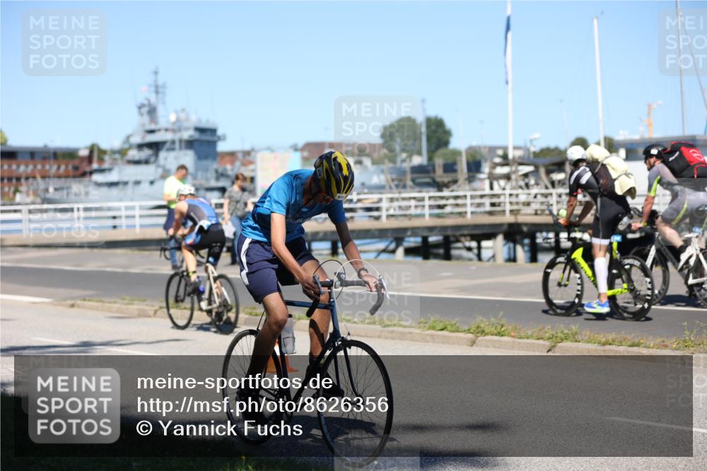 17.08.2025 - KN Förde Triathlon 2025 Yannick Fuchs http://msf.ph/oto/8626356 17.08.2025 13:02:28 Radfahren 395, 401, 411, 452, 461, 472, 478, 485, 535, 401, 460 meine-sportfotos.de