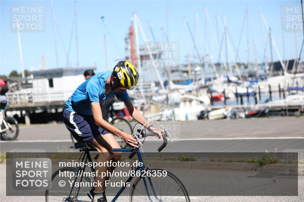 17.08.2025 - KN Förde Triathlon 2025 Yannick Fuchs http://msf.ph/oto/8626359 17.08.2025 13:02:29 Radfahren 395, 411, 430, 452, 461, 472, 478, 485, 535, 401, 460 meine-sportfotos.de