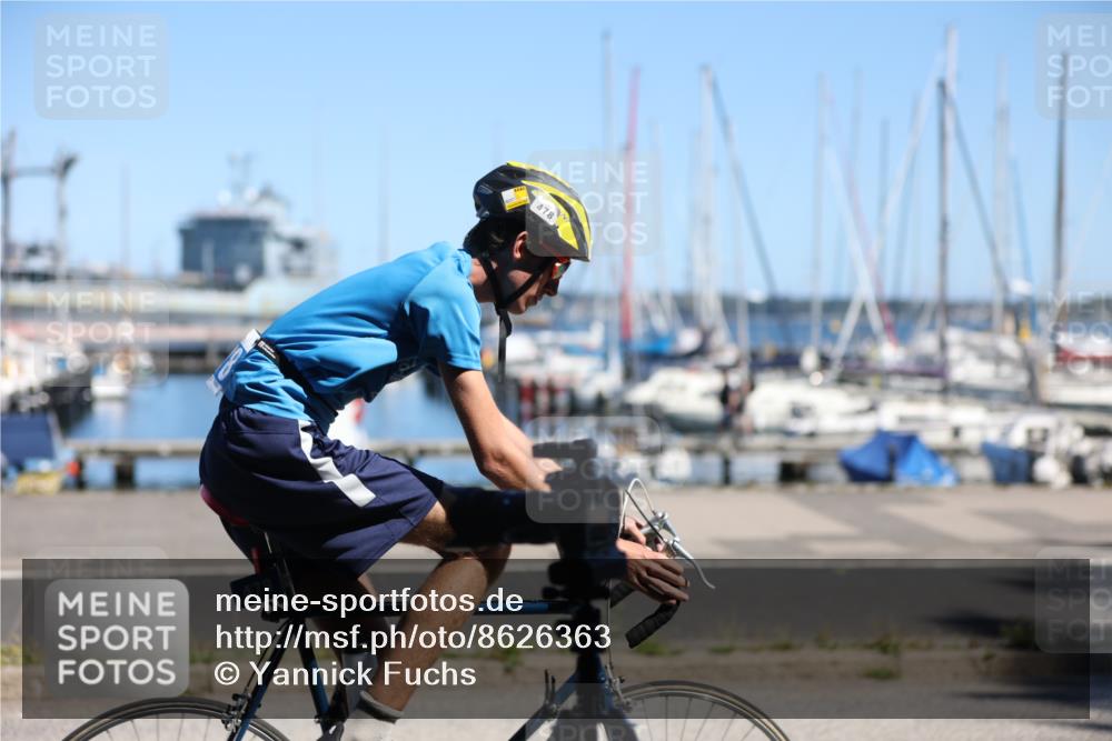 17.08.2025 - KN Förde Triathlon 2025 Yannick Fuchs http://msf.ph/oto/8626363 17.08.2025 13:02:30 Radfahren 395, 411, 430, 452, 461, 472, 478, 485, 535, 401, 460 meine-sportfotos.de