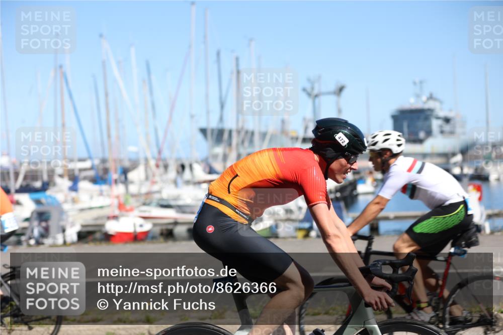 17.08.2025 - KN Förde Triathlon 2025 Yannick Fuchs http://msf.ph/oto/8626366 17.08.2025 13:02:32 Radfahren 411, 430, 452, 461, 472, 478, 485, 535, 395, 401, 460, 485 meine-sportfotos.de