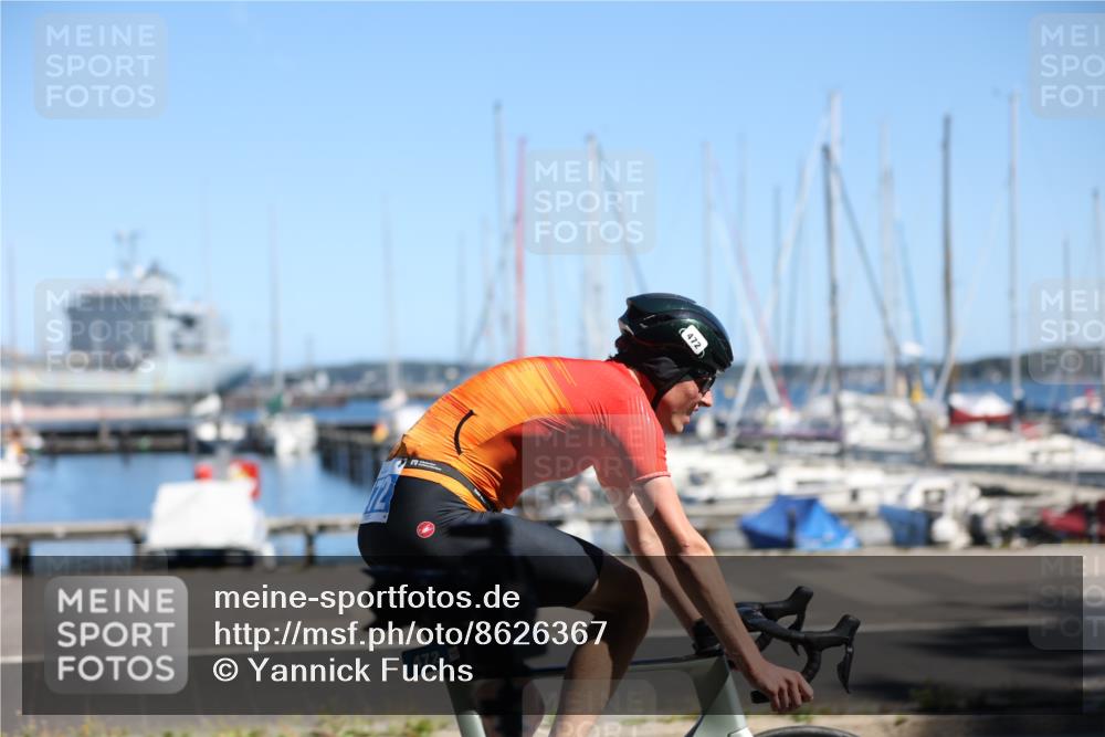 17.08.2025 - KN Förde Triathlon 2025 Yannick Fuchs http://msf.ph/oto/8626367 17.08.2025 13:02:32 Radfahren 411, 430, 452, 461, 472, 478, 485, 535, 395, 401, 460, 485 meine-sportfotos.de