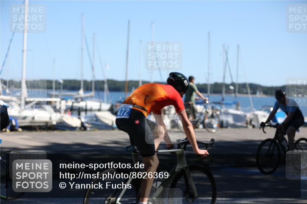 17.08.2025 - KN Förde Triathlon 2025 Yannick Fuchs http://msf.ph/oto/8626369 17.08.2025 13:02:32 Radfahren 411, 430, 452, 461, 472, 478, 485, 535, 395, 401, 460, 485 meine-sportfotos.de