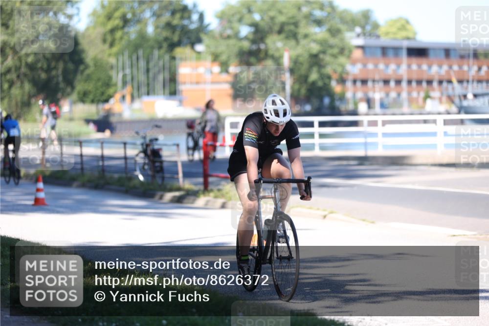 17.08.2025 - KN Förde Triathlon 2025 Yannick Fuchs http://msf.ph/oto/8626372 17.08.2025 13:02:45 Radfahren 434, 469, 484, 430 meine-sportfotos.de
