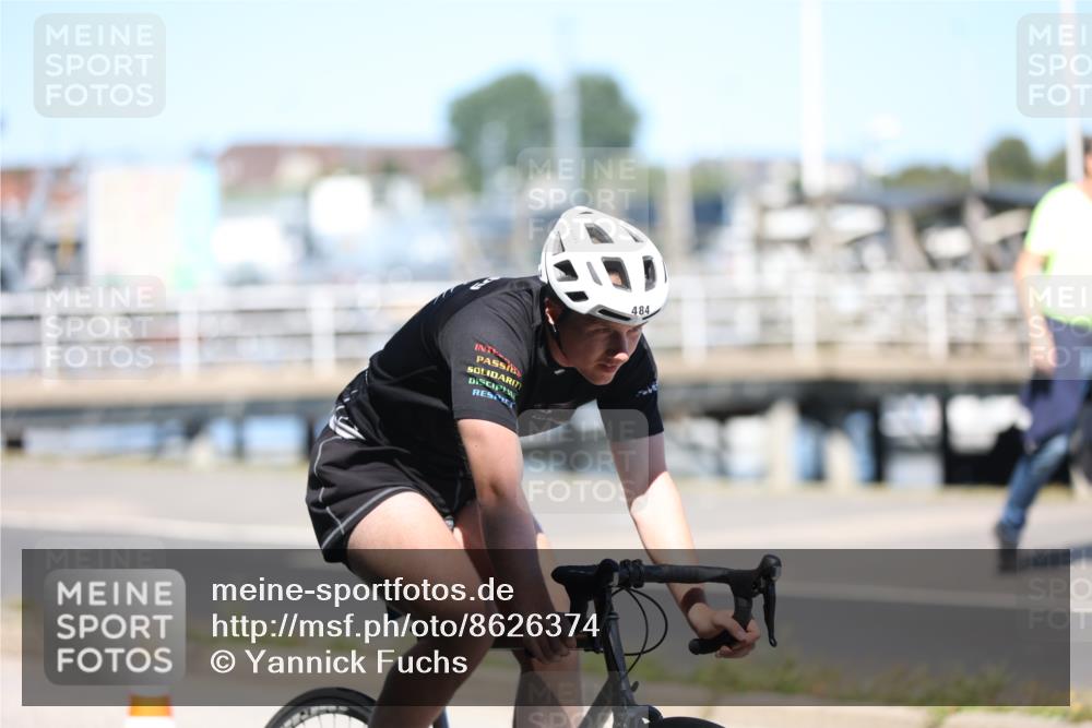 17.08.2025 - KN Förde Triathlon 2025 Yannick Fuchs http://msf.ph/oto/8626374 17.08.2025 13:02:46 Radfahren 434, 469, 484, 430 meine-sportfotos.de