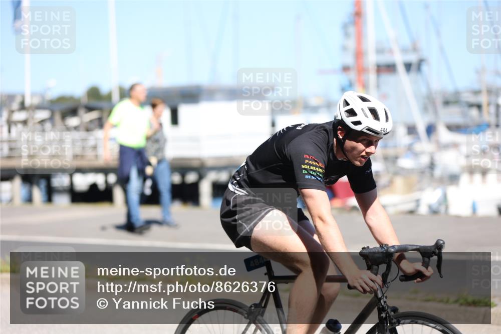 17.08.2025 - KN Förde Triathlon 2025 Yannick Fuchs http://msf.ph/oto/8626376 17.08.2025 13:02:46 Radfahren 434, 469, 484, 430 meine-sportfotos.de