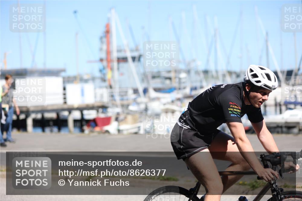 17.08.2025 - KN Förde Triathlon 2025 Yannick Fuchs http://msf.ph/oto/8626377 17.08.2025 13:02:47 Radfahren 434, 469, 484, 430 meine-sportfotos.de