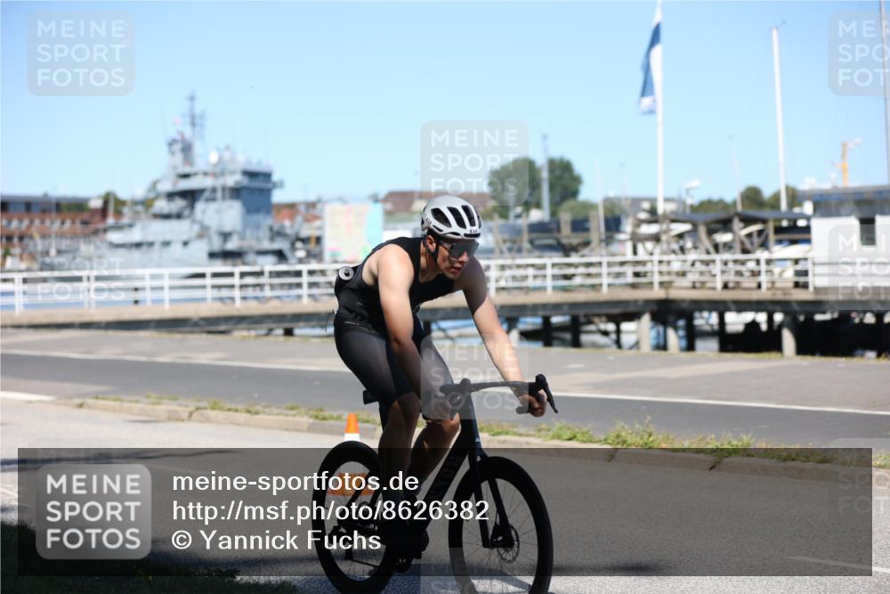 17.08.2025 - KN Förde Triathlon 2025 Yannick Fuchs http://msf.ph/oto/8626382 17.08.2025 13:02:49 Radfahren 434, 469, 484 meine-sportfotos.de
