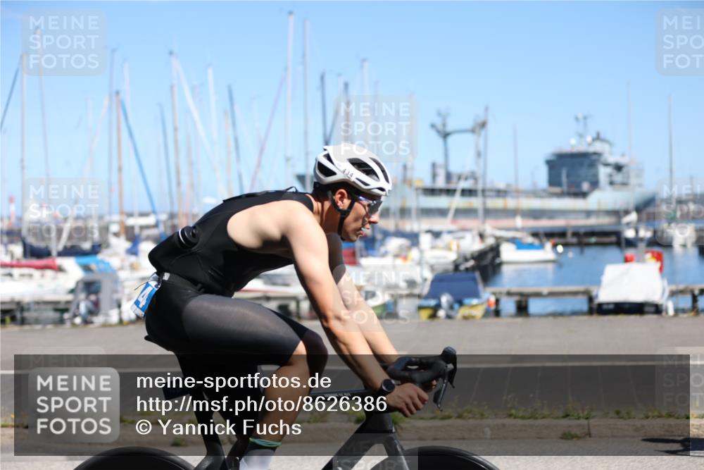 17.08.2025 - KN Förde Triathlon 2025 Yannick Fuchs http://msf.ph/oto/8626386 17.08.2025 13:02:50 Radfahren 434, 469, 471, 484, 484 meine-sportfotos.de