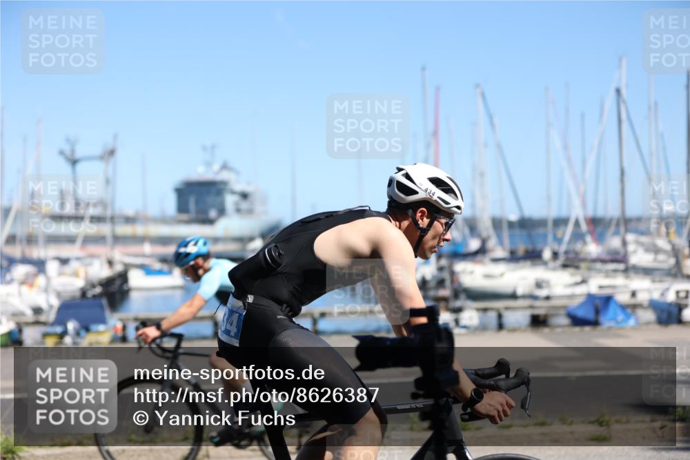 17.08.2025 - KN Förde Triathlon 2025 Yannick Fuchs http://msf.ph/oto/8626387 17.08.2025 13:02:50 Radfahren 434, 469, 471, 484, 484 meine-sportfotos.de