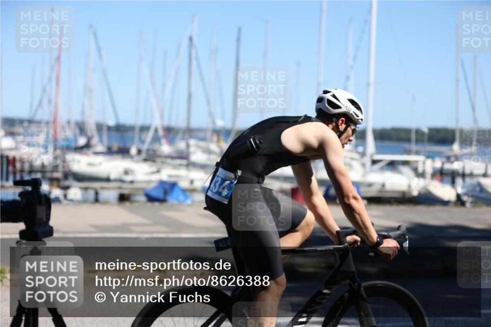 17.08.2025 - KN Förde Triathlon 2025 Yannick Fuchs http://msf.ph/oto/8626388 17.08.2025 13:02:50 Radfahren 434, 469, 471, 484, 484 meine-sportfotos.de